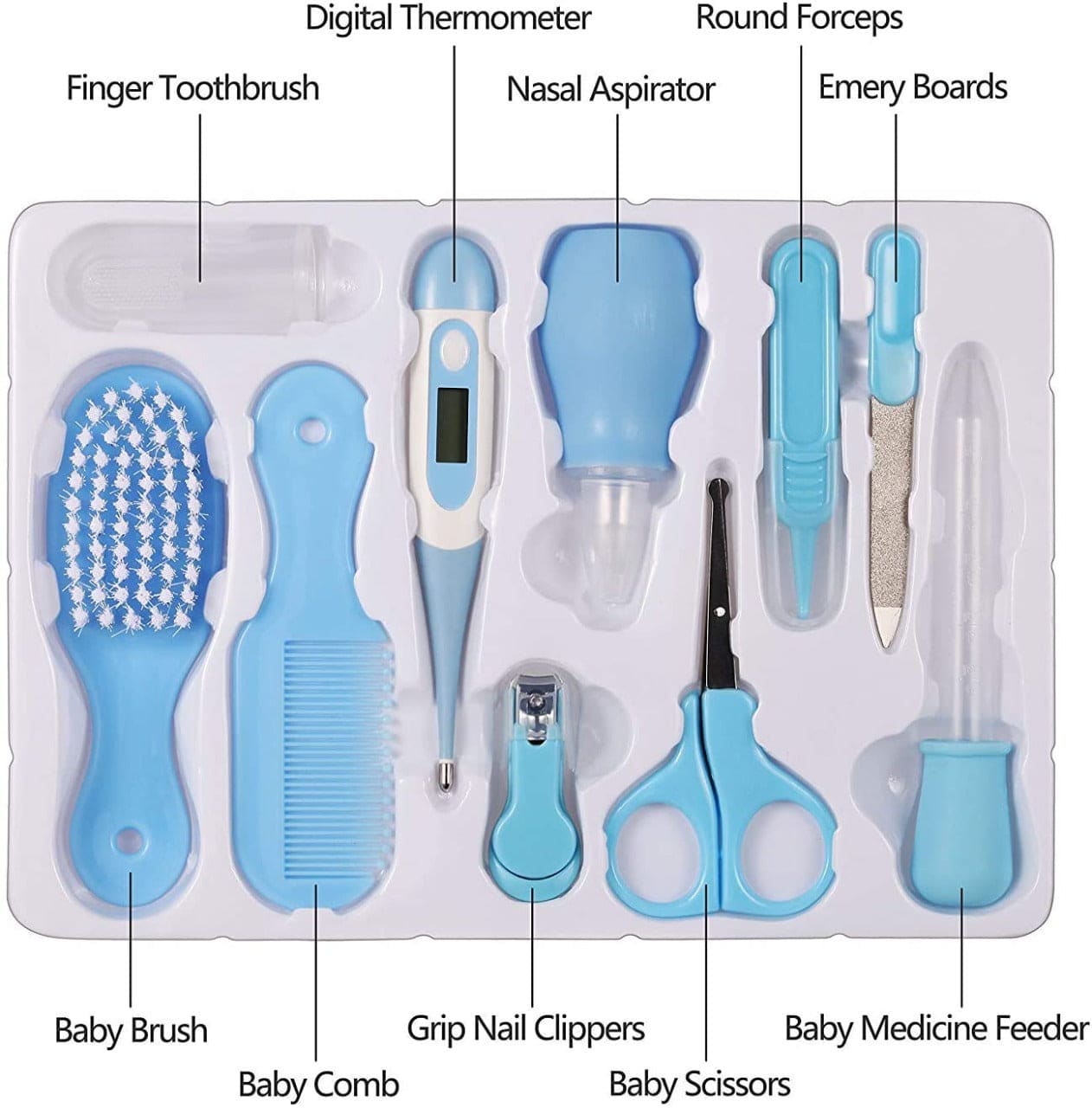 Set Of 13 Newborn Baby Health Care Kit, Baby Grooming Kit, Portable Baby Safety Care Set, Newborn Essentials Nursery Care Set Set Of 13 Newborn Baby Health Care Kit, Baby Grooming Kit, Portable Baby Safety Care Set, Newborn Essentials Nursery Care Set